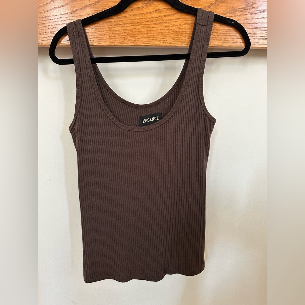 L’AGENCE ribbed tank